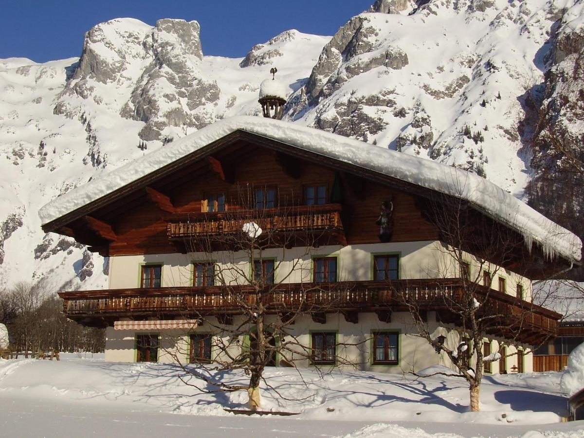 Ferienwohnung Oerglgut Werfenweng Exterior foto